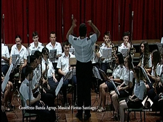 Concierto de la Banda de Msica Fiestas de Santiago 2